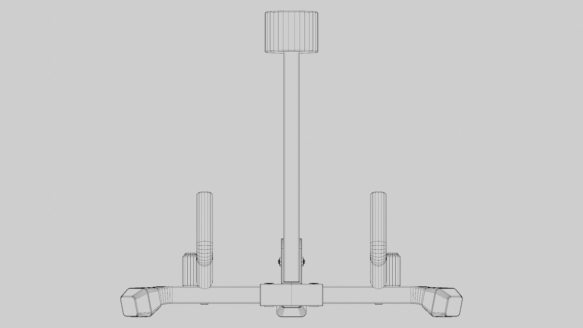 Guitar Stand 3D model_5