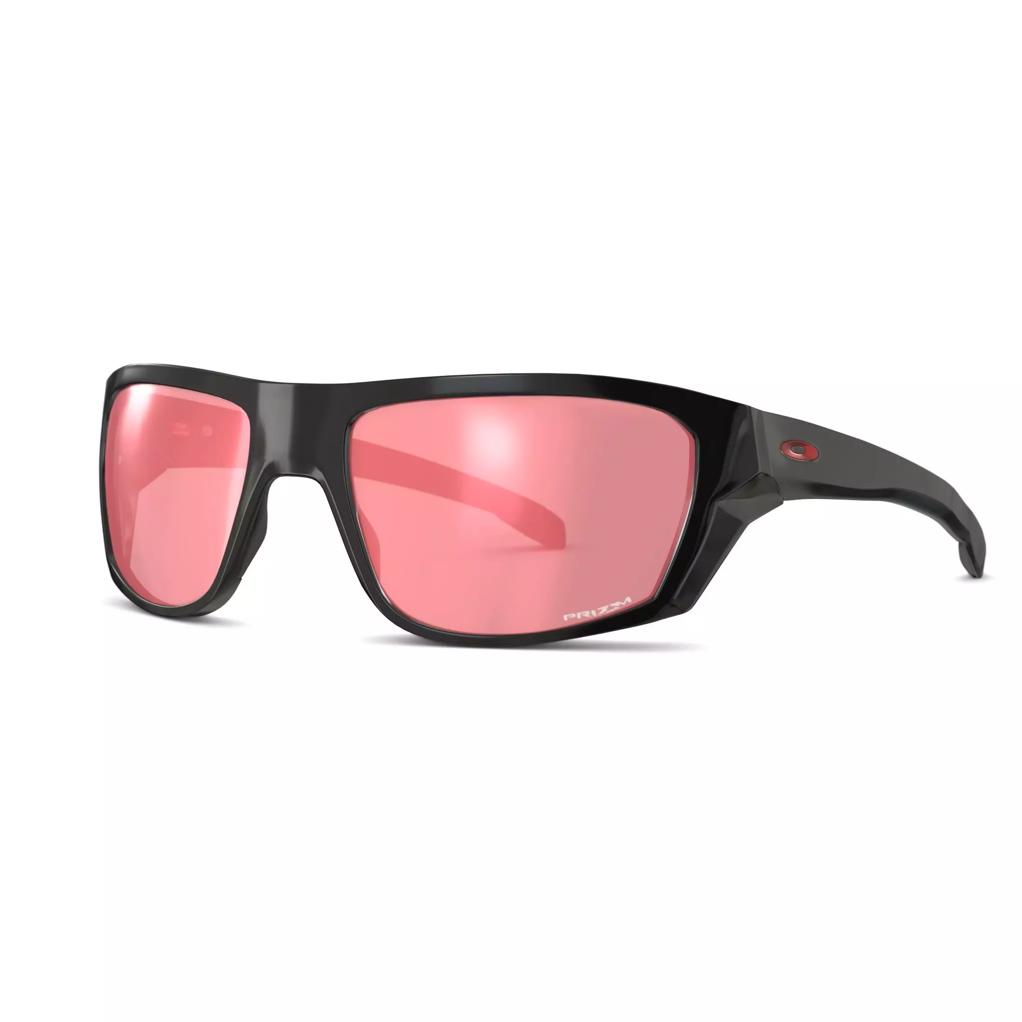 Oakley Split Shot Prizm Snow Collection Sport glasses Low-poly 3D model_0