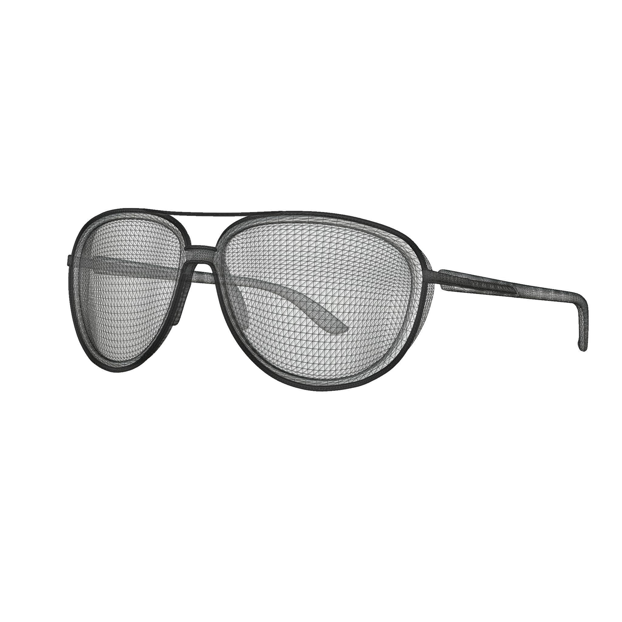 Oakley Split Time Urban Collection Sport glasses Low-poly 3D model_4