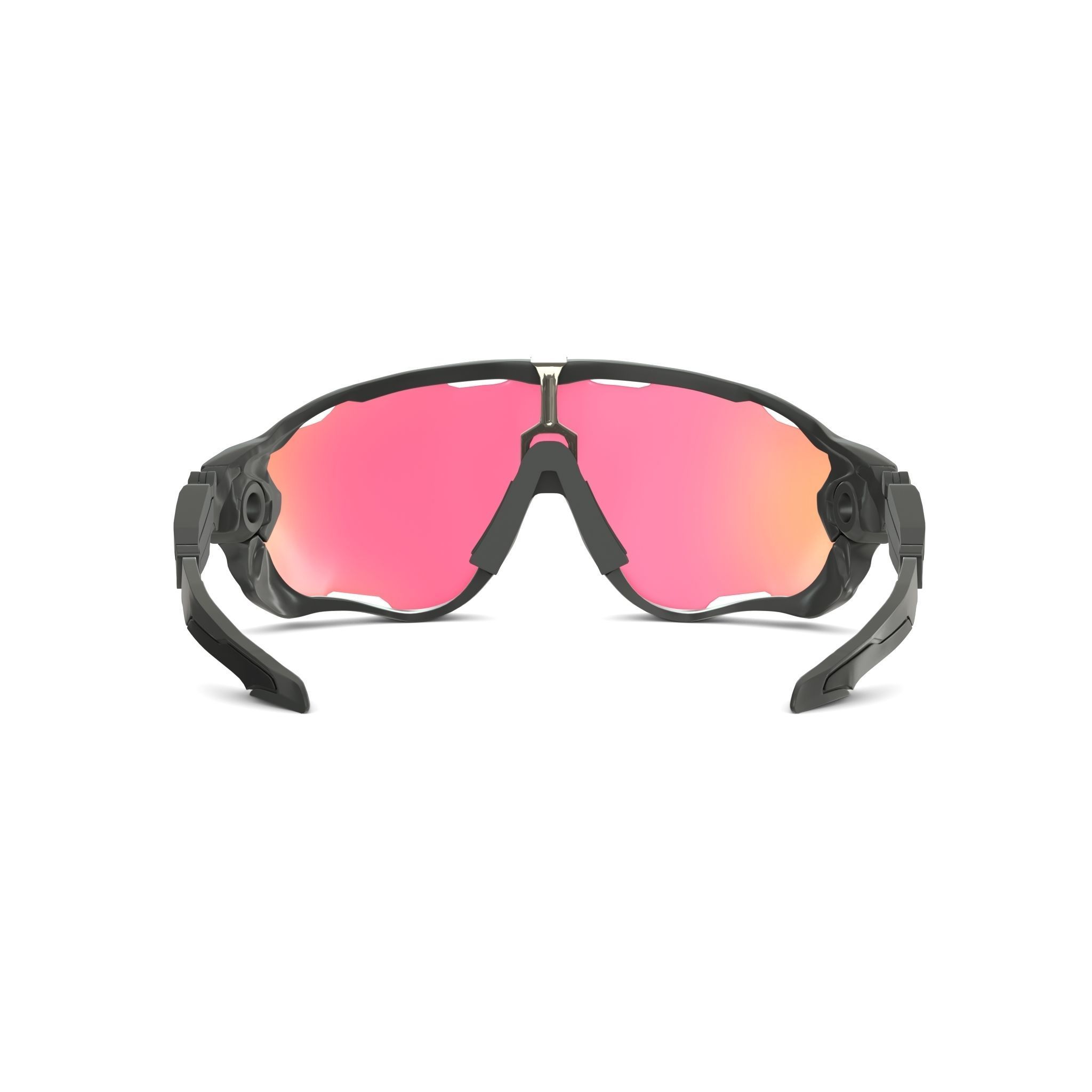 Oakley Jawbreaker Prizm Snow Torch OO9290 Sport glasses Low-poly 3D model_1
