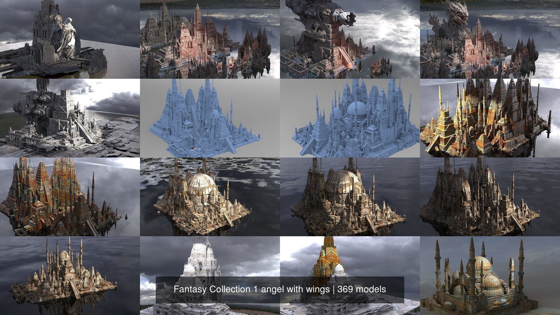 Fantasy Collection 1 angel with wings _44