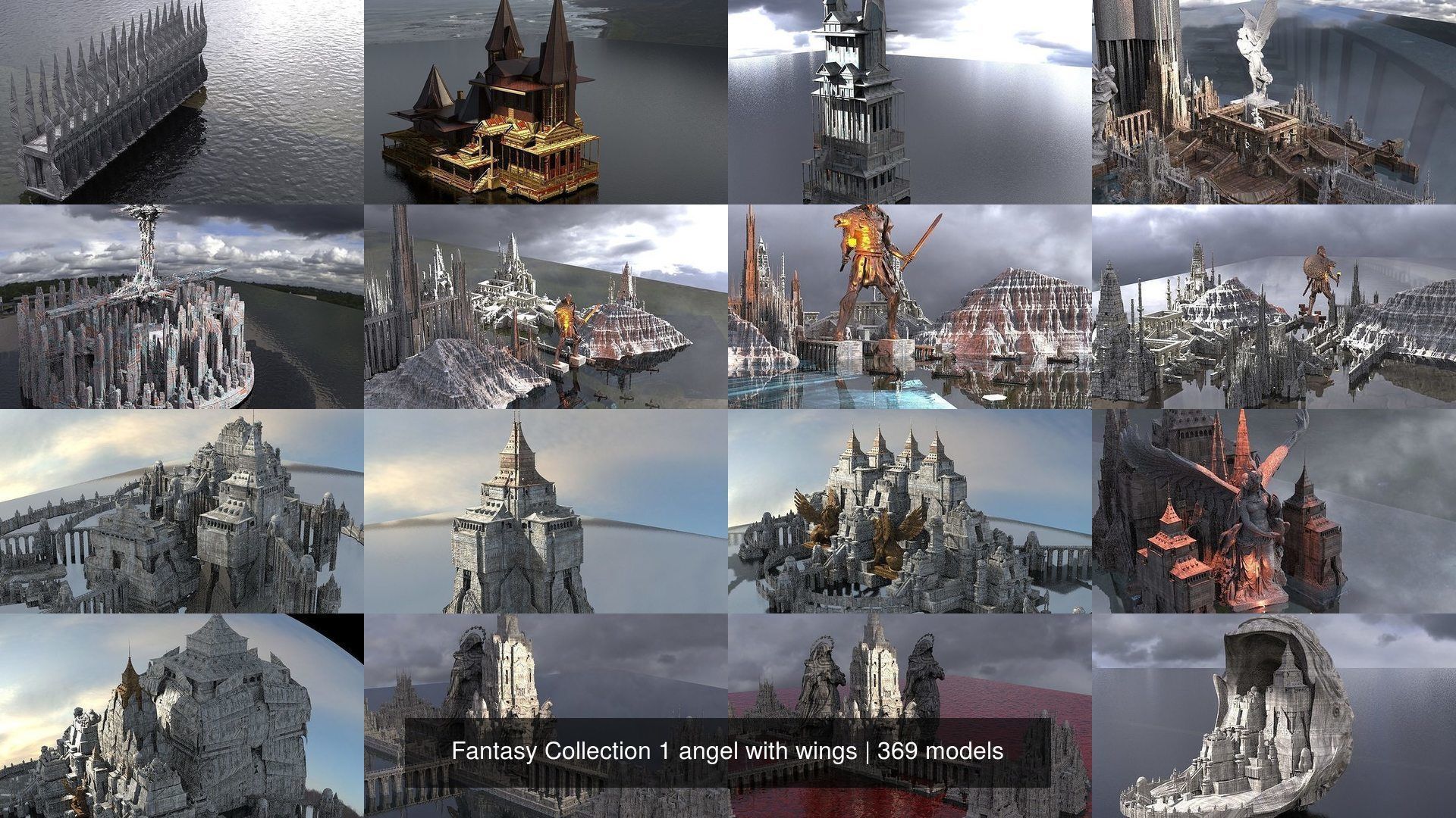 Fantasy Collection 1 angel with wings _40