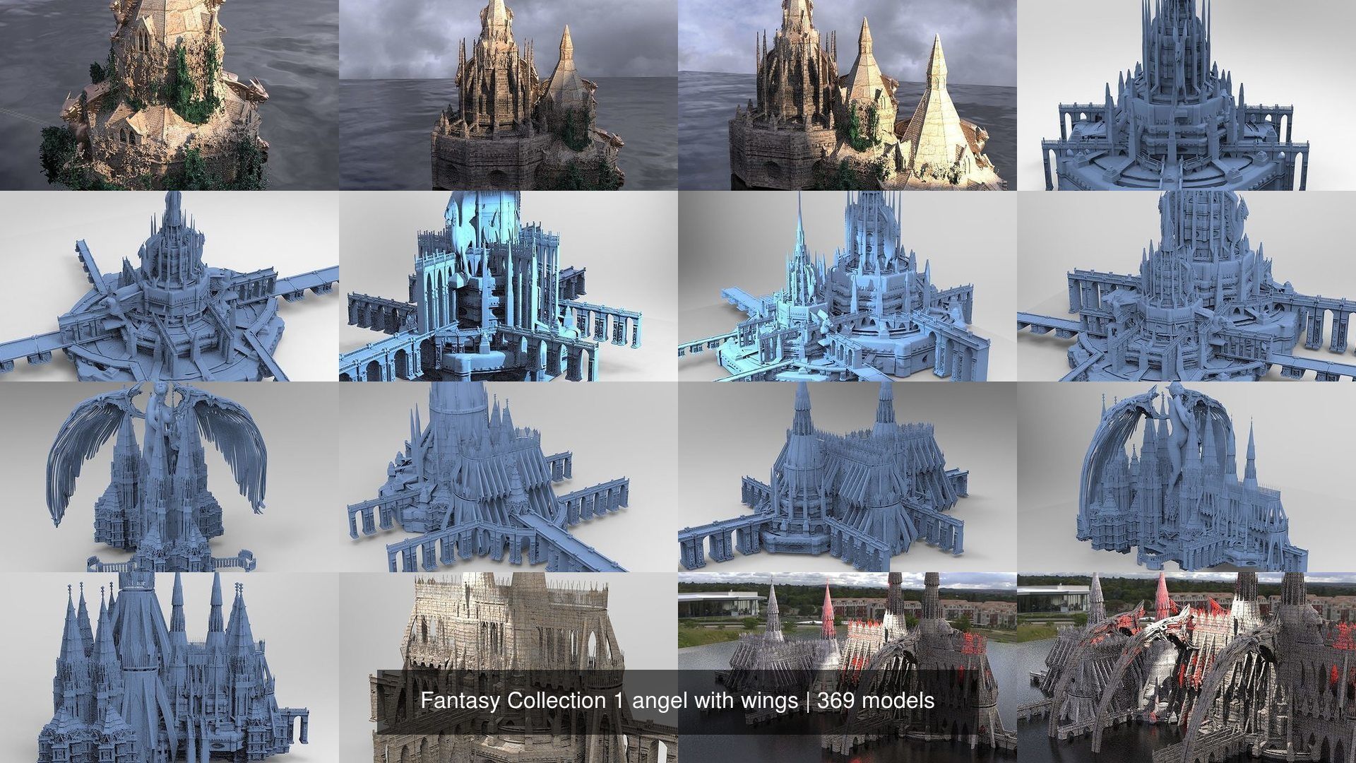 Fantasy Collection 1 angel with wings _74