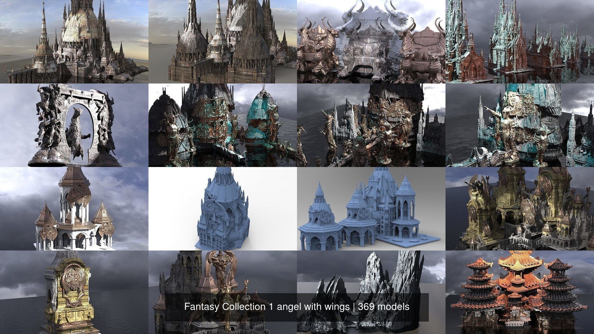 Fantasy Collection 1 angel with wings _84