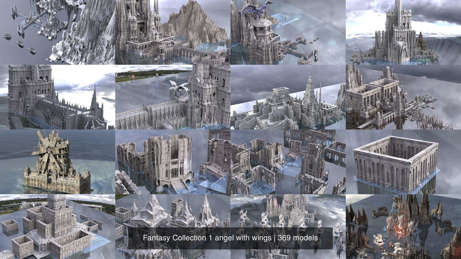 Fantasy Collection 1 angel with wings _24