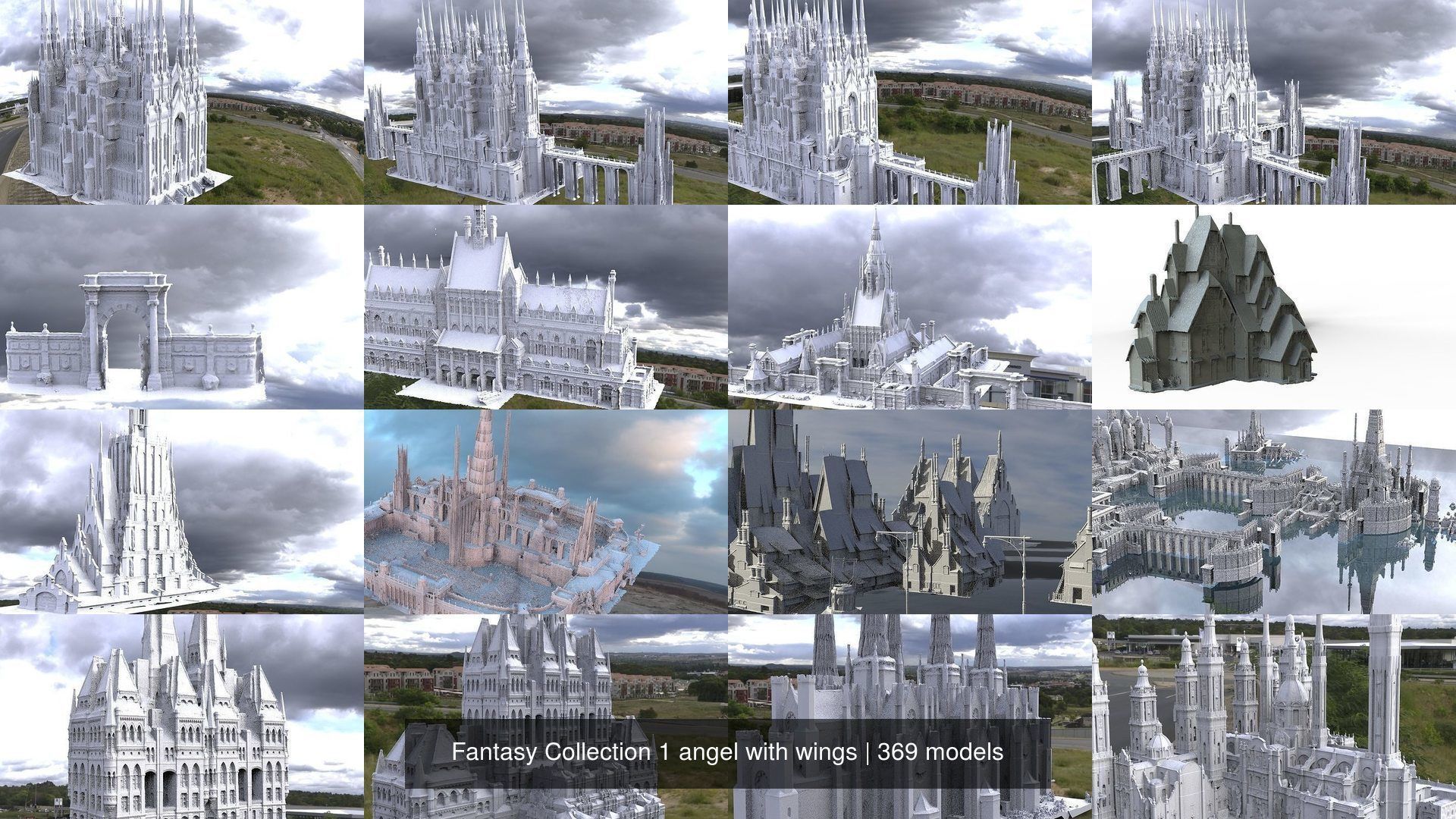 Fantasy Collection 1 angel with wings _9