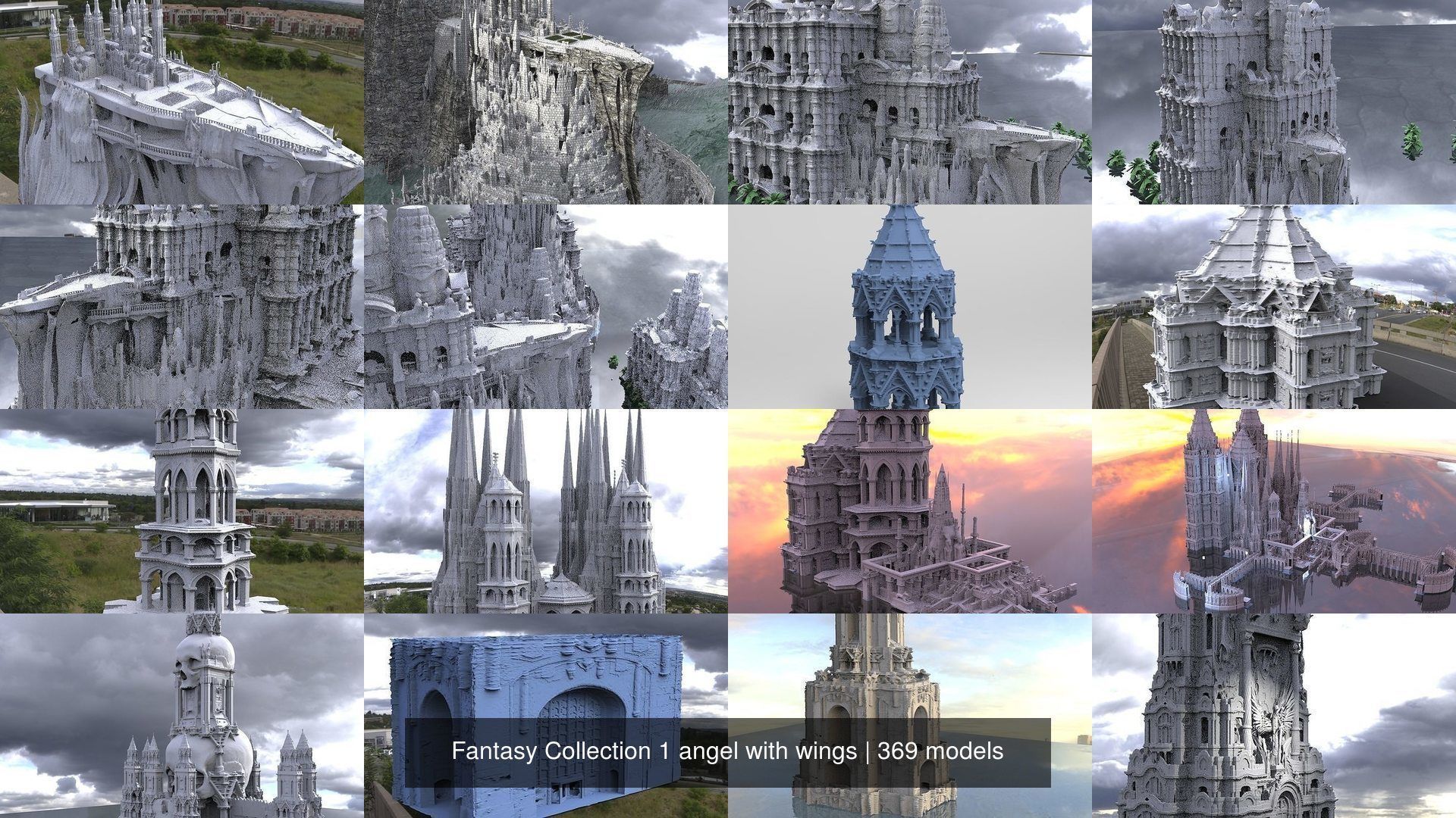 Fantasy Collection 1 angel with wings _12