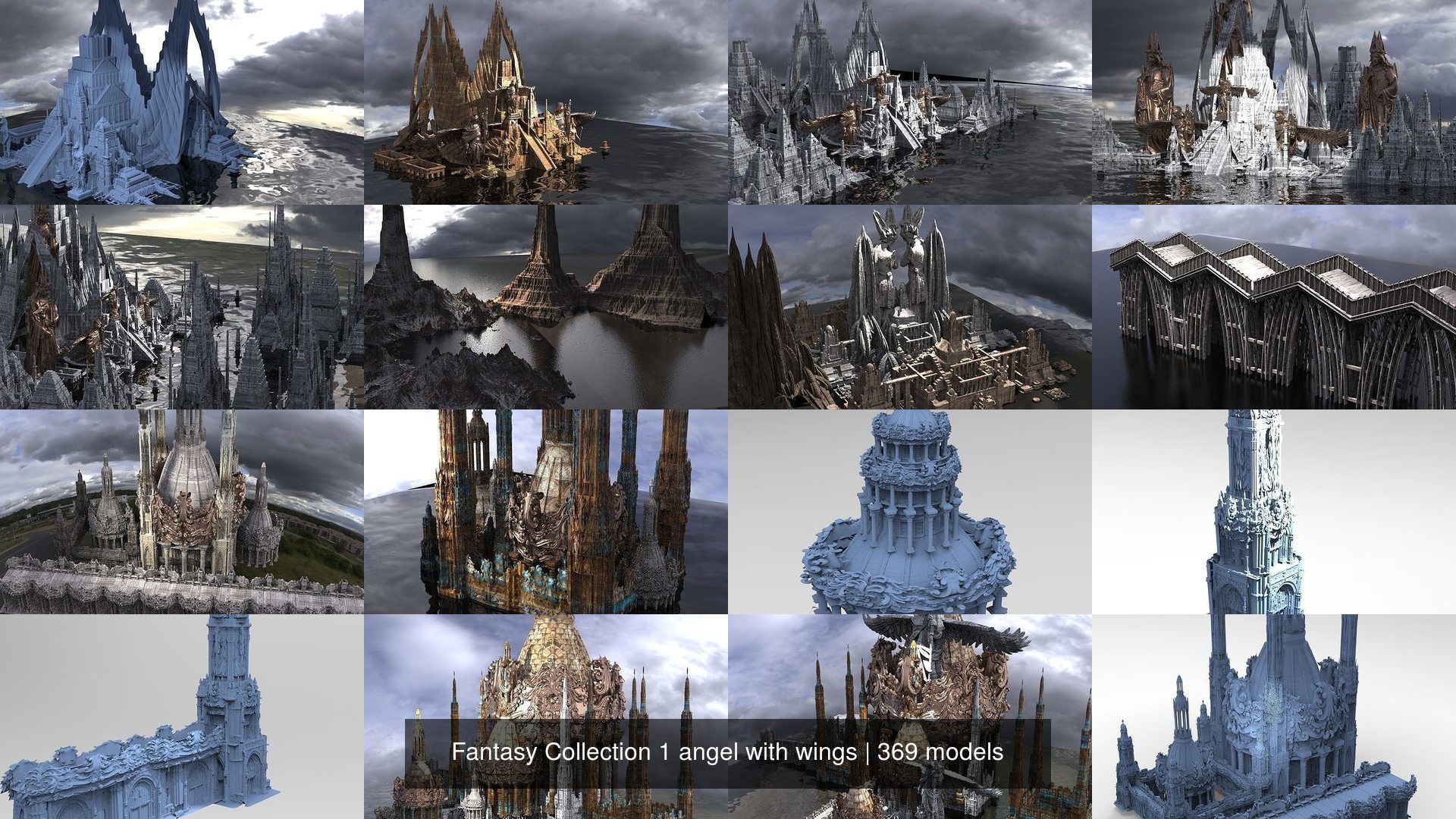 Fantasy Collection 1 angel with wings _49