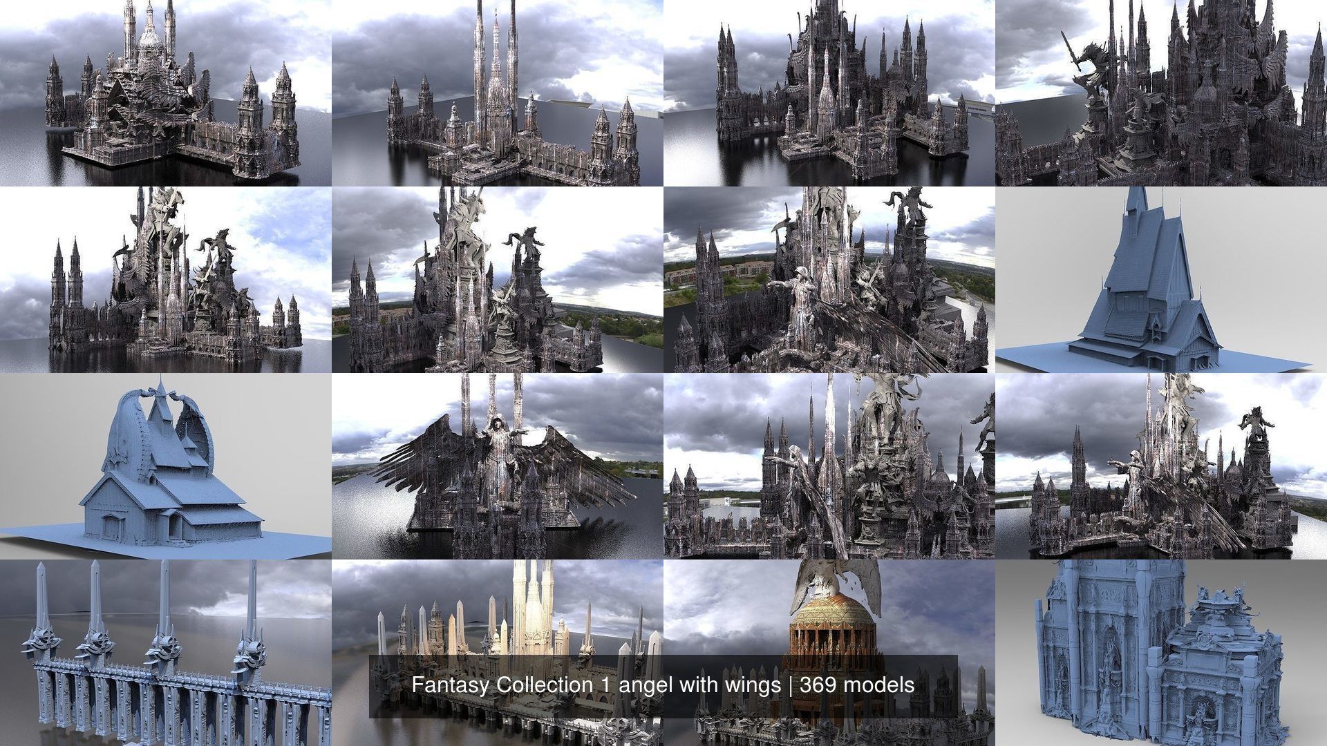 Fantasy Collection 1 angel with wings _59