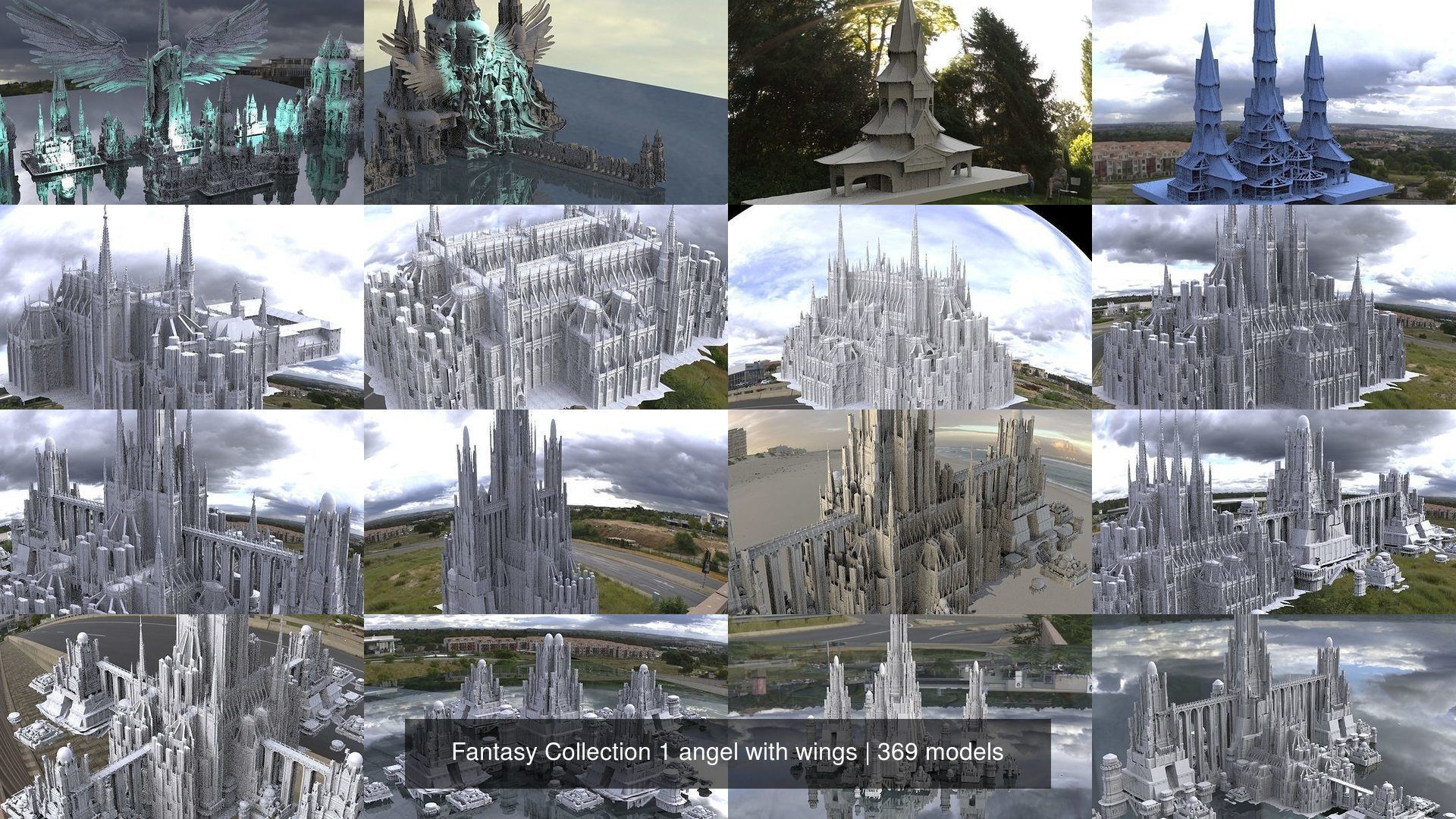 Fantasy Collection 1 angel with wings _16