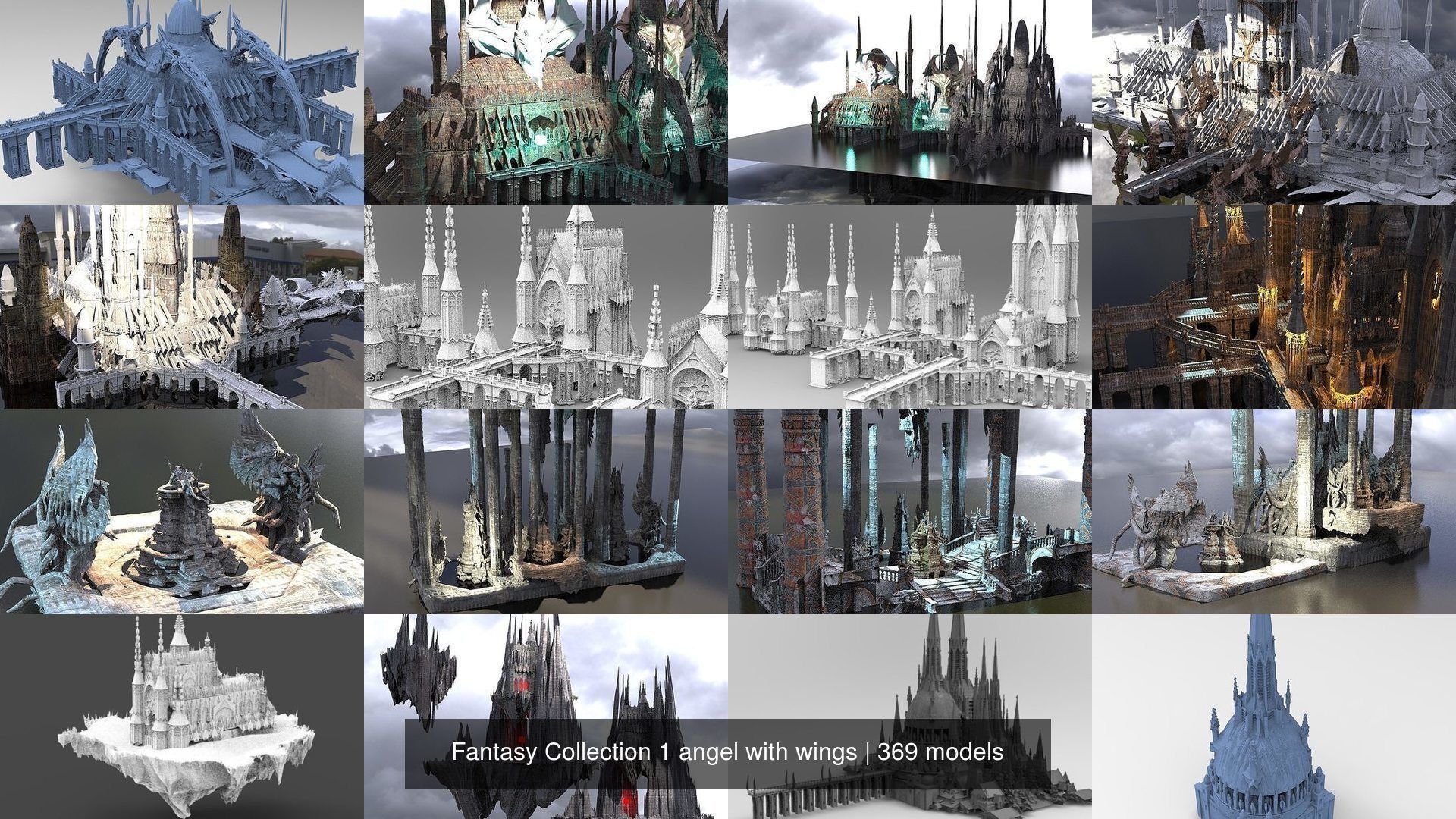 Fantasy Collection 1 angel with wings _79