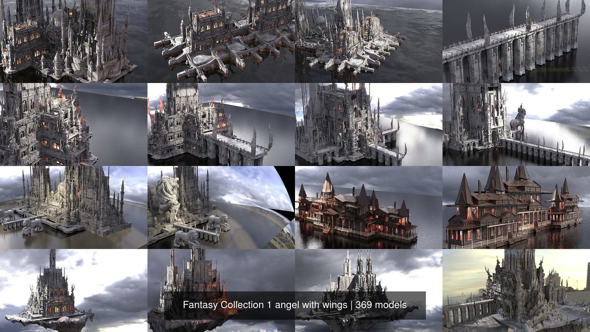 Fantasy Collection 1 angel with wings _36