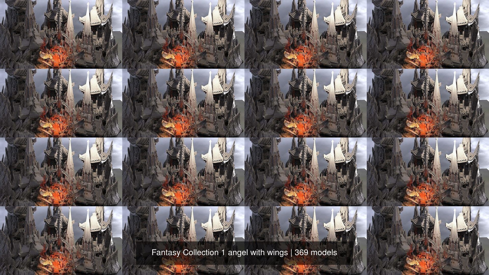 Fantasy Collection 1 angel with wings _101