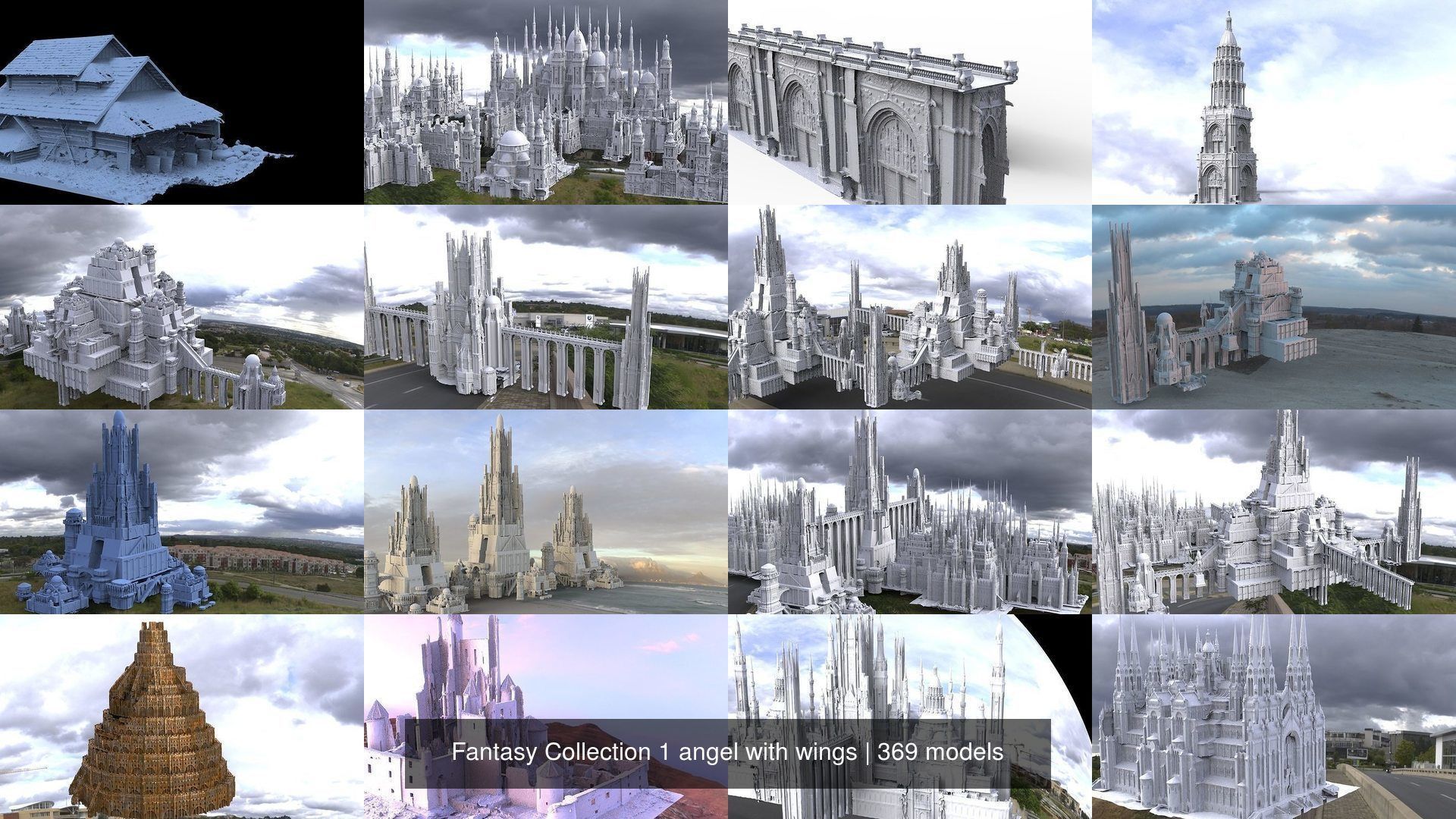 Fantasy Collection 1 angel with wings _6