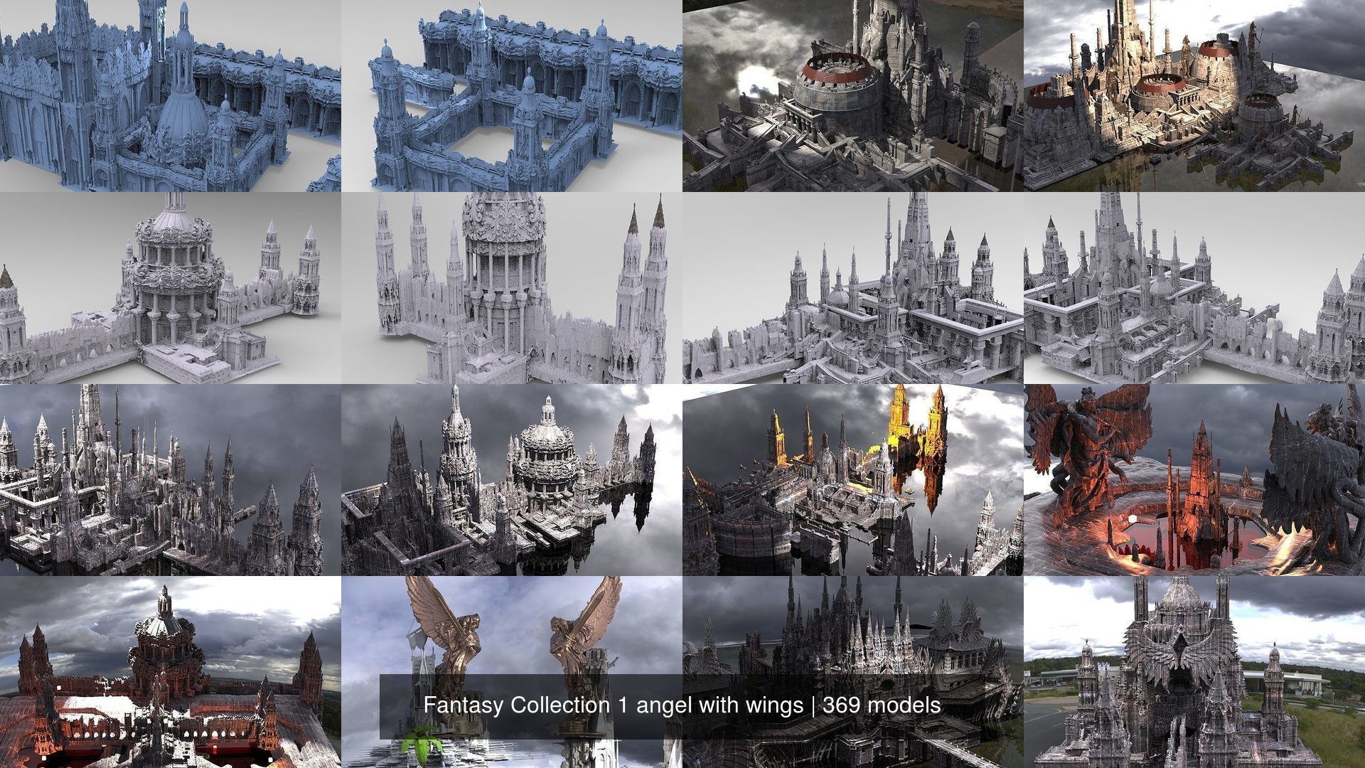 Fantasy Collection 1 angel with wings _54