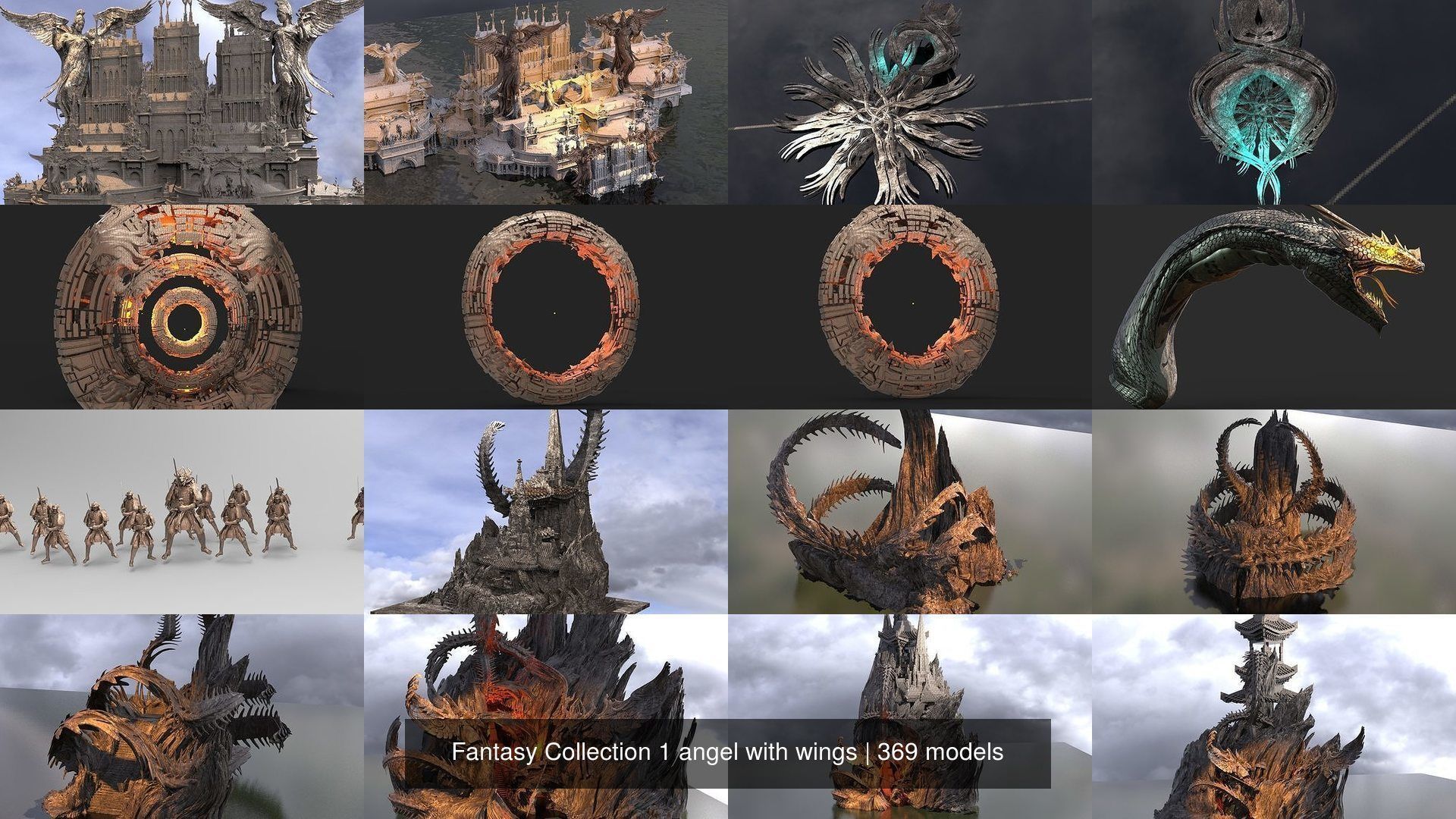 Fantasy Collection 1 angel with wings _97