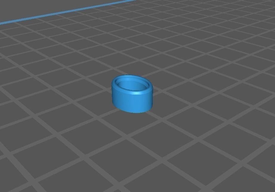 Ready-made Oval Cut Stone Setting Goldsmith Semi-finished 3D print model_3