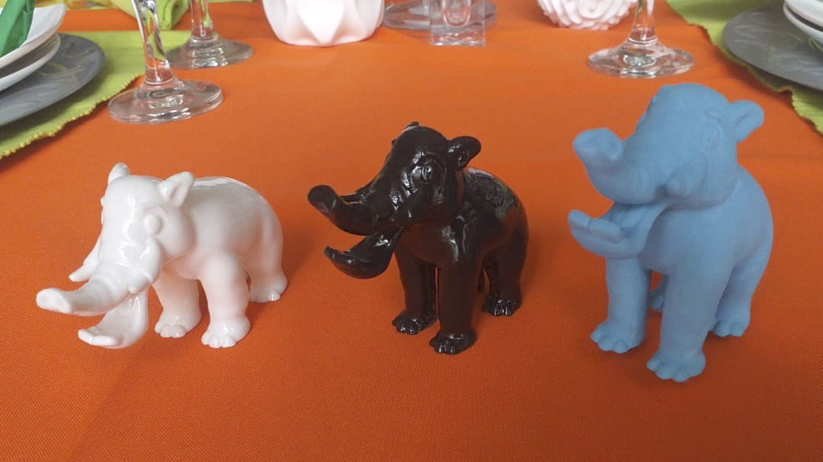 Platybelodon Toy 3D print model_4