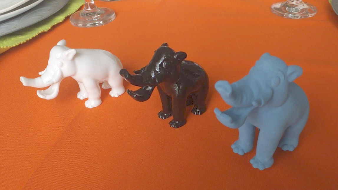 Platybelodon Toy 3D print model_5
