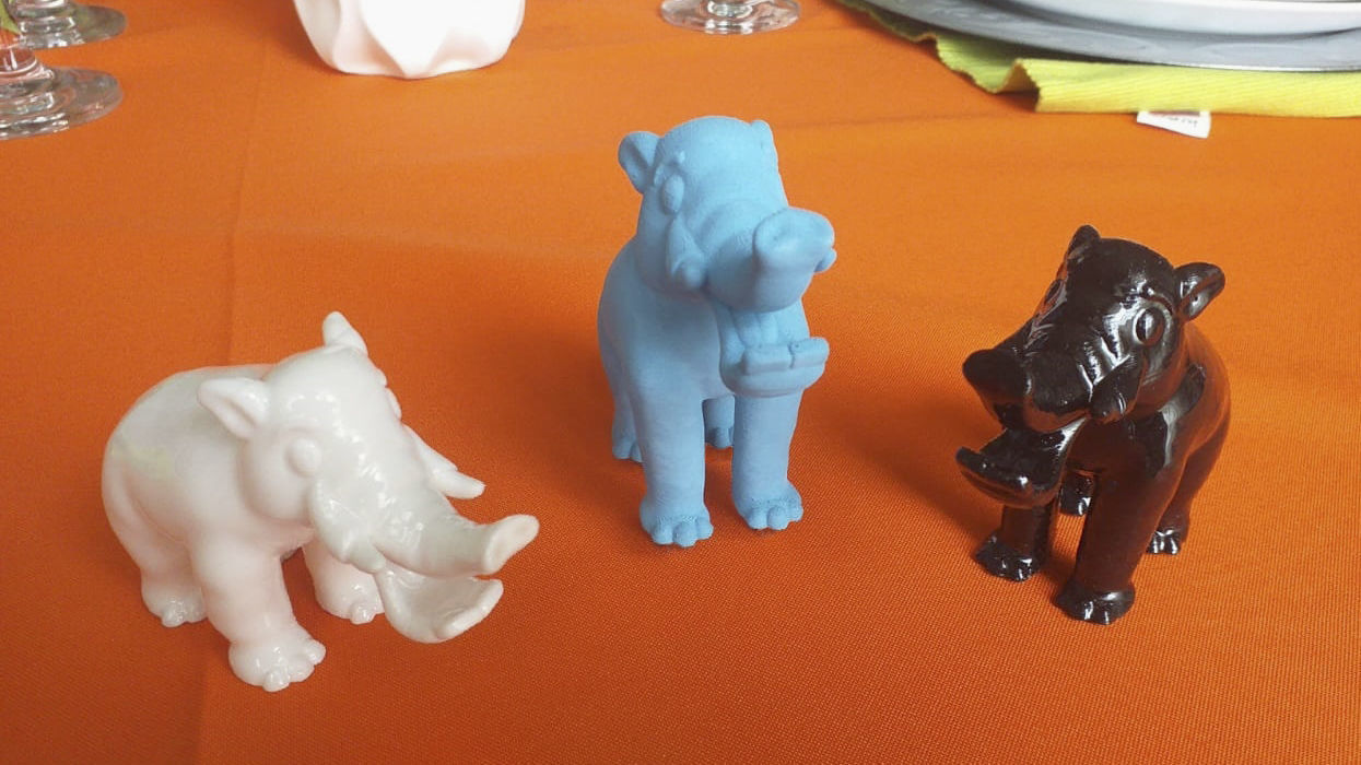 Platybelodon Toy 3D print model_2