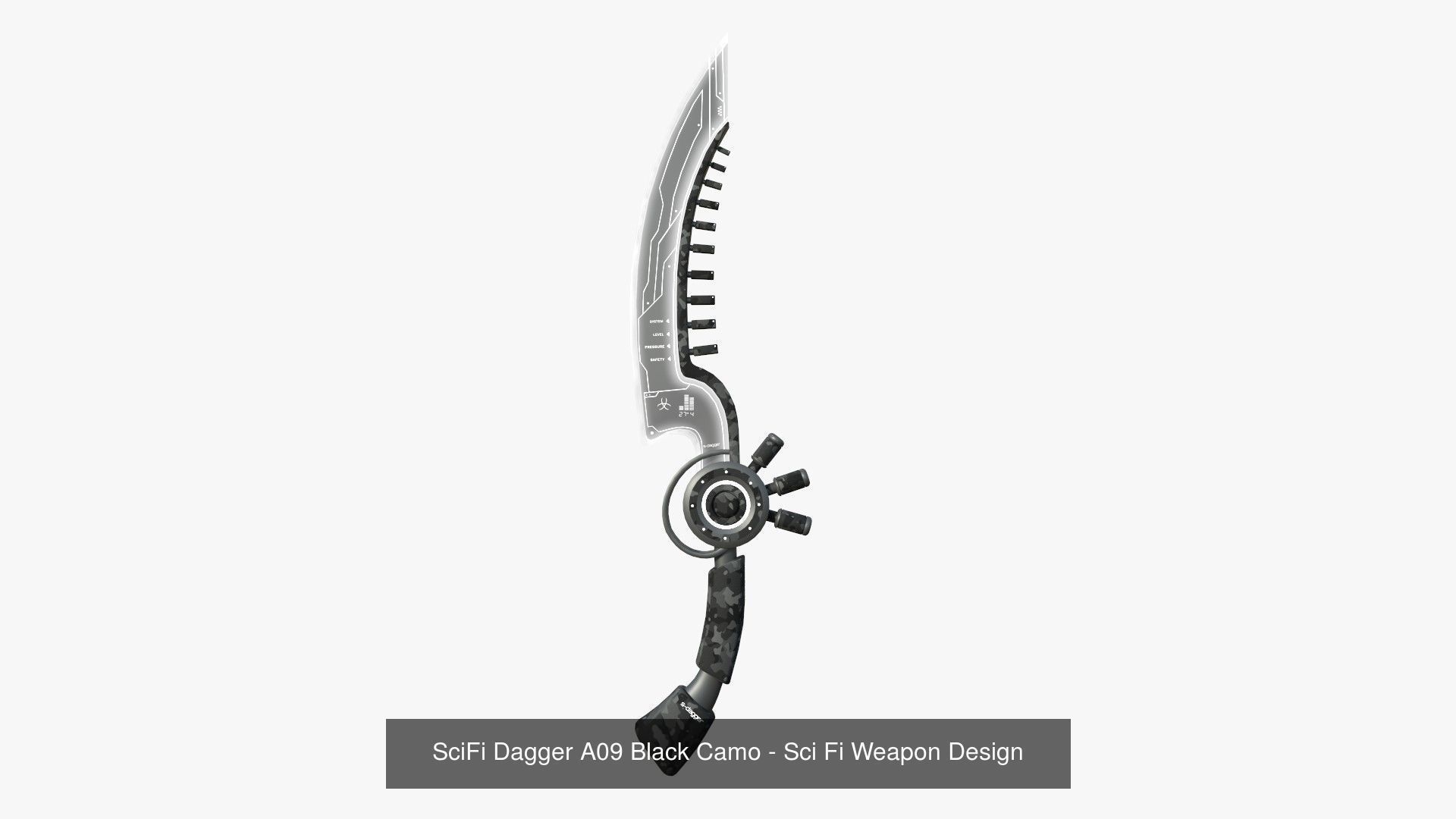 10 SciFi Daggers A Collection - Sci Fi Weapon Design _9