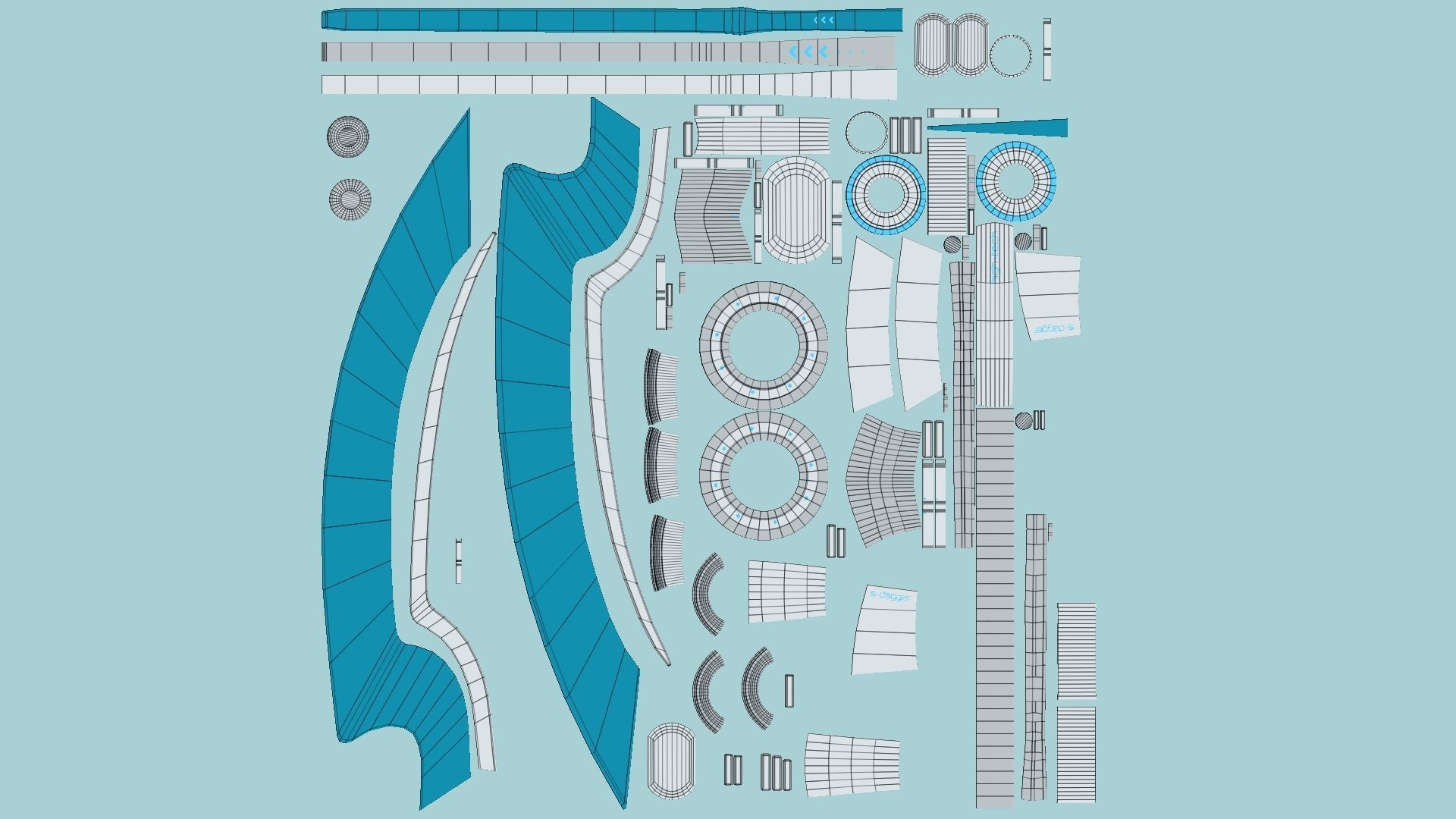 10 SciFi Daggers A Collection - Sci Fi Weapon Design _68