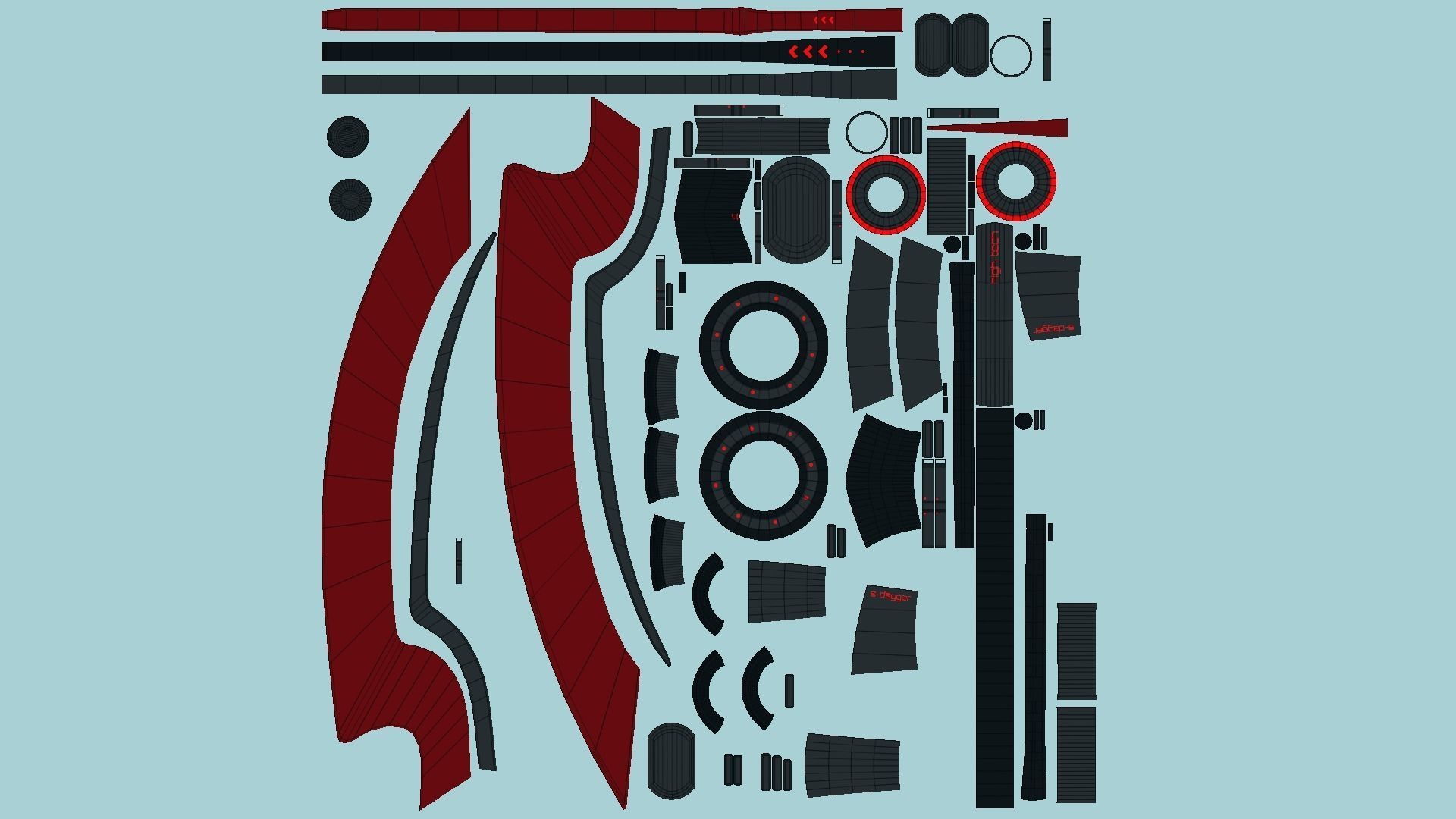 10 SciFi Daggers A Collection - Sci Fi Weapon Design _73