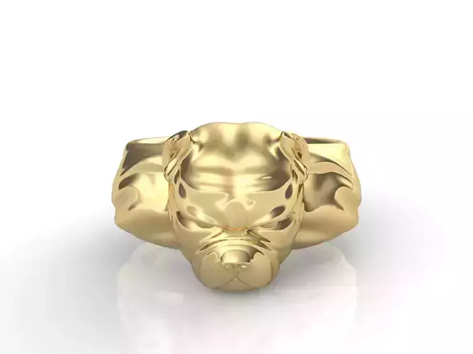 Pitbull Ring 3D print model