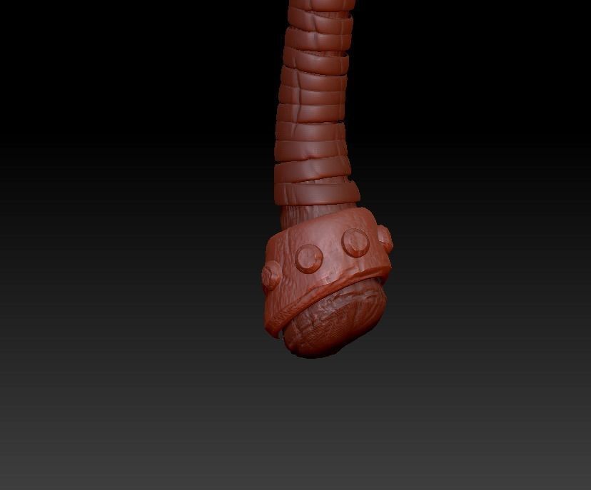 AXE Game Asset low poly 3D model  Low-poly 3D model_12