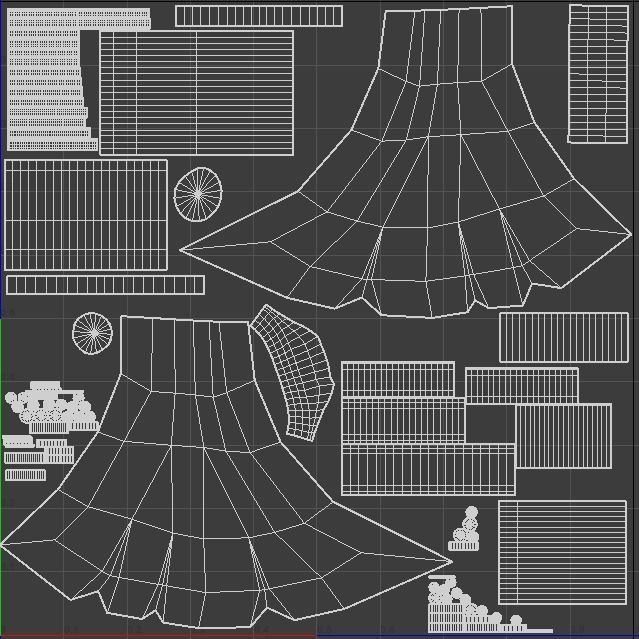 AXE Game Asset low poly 3D model  Low-poly 3D model_31