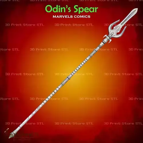 Odins Spear Cosplay Marvels Comics - STL File