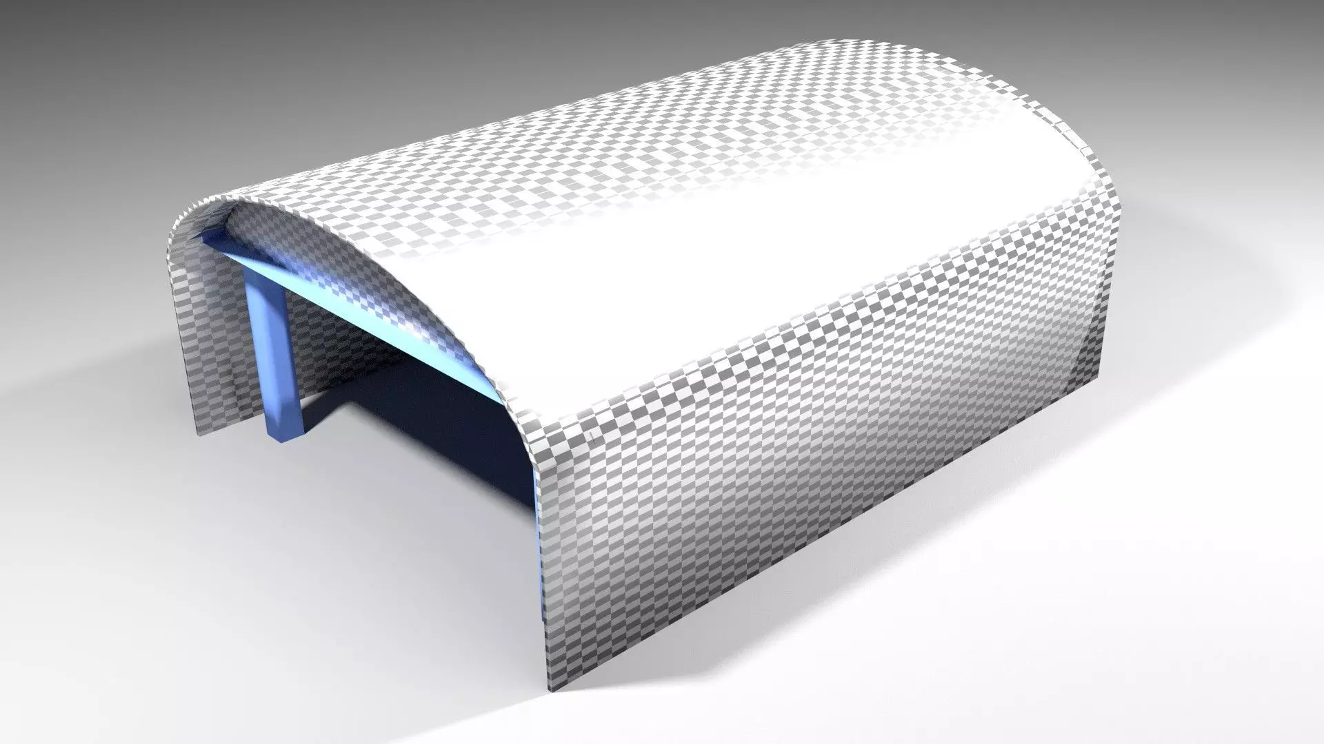 Aircraft Hangar 1 3D model_0