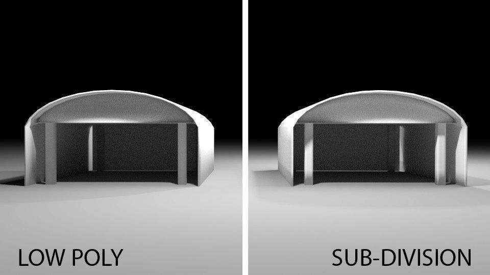 Aircraft Hangar 1 3D model_4