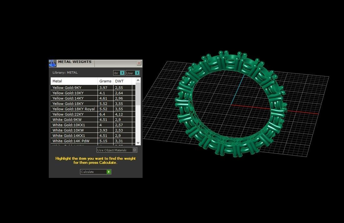 Eternity Rings  Collection All Sizes 001 3D print model_3