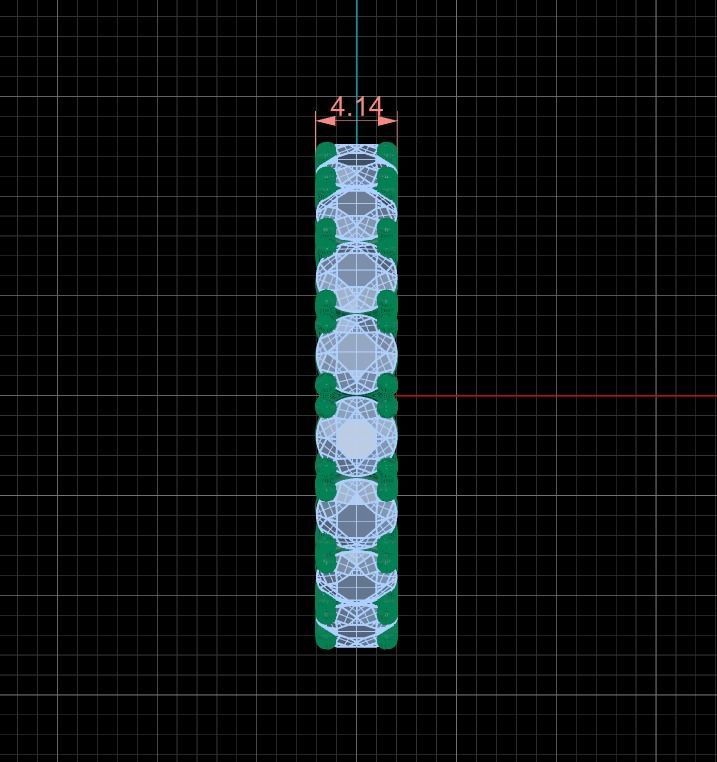 Eternity Rings  Collection All Sizes 001 3D print model_4