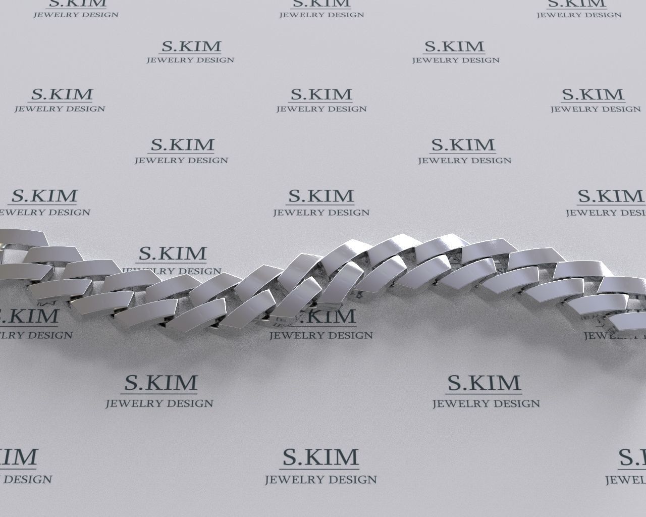 Link of chain  3D print model_6