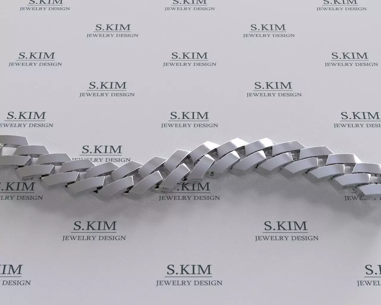 Link of chain  3D print model_0