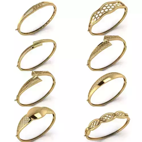 57 Models Women Bracelets Womens Bracelet Plain Models  3DM STL 3D Model Collection