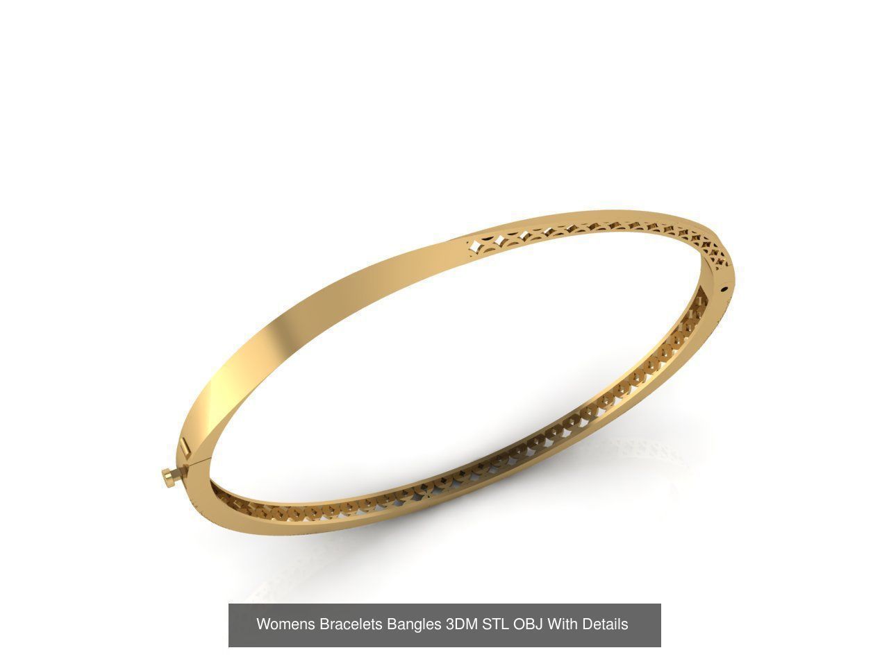 57 Models Women Bracelets Womens Bracelet Plain Models  3DM STL 3D Model Collection_30