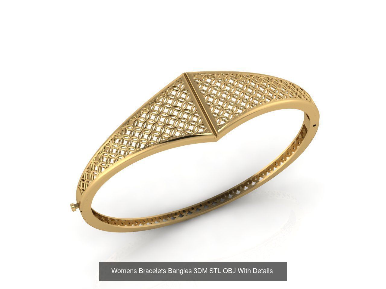 57 Models Women Bracelets Womens Bracelet Plain Models  3DM STL 3D Model Collection_21