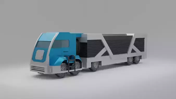 Scifi Truck 3D model