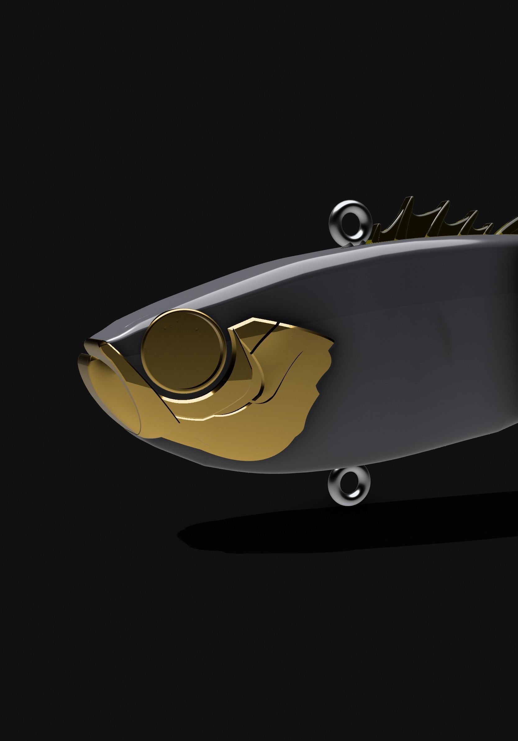 3D Vibration lure 3D print model_3