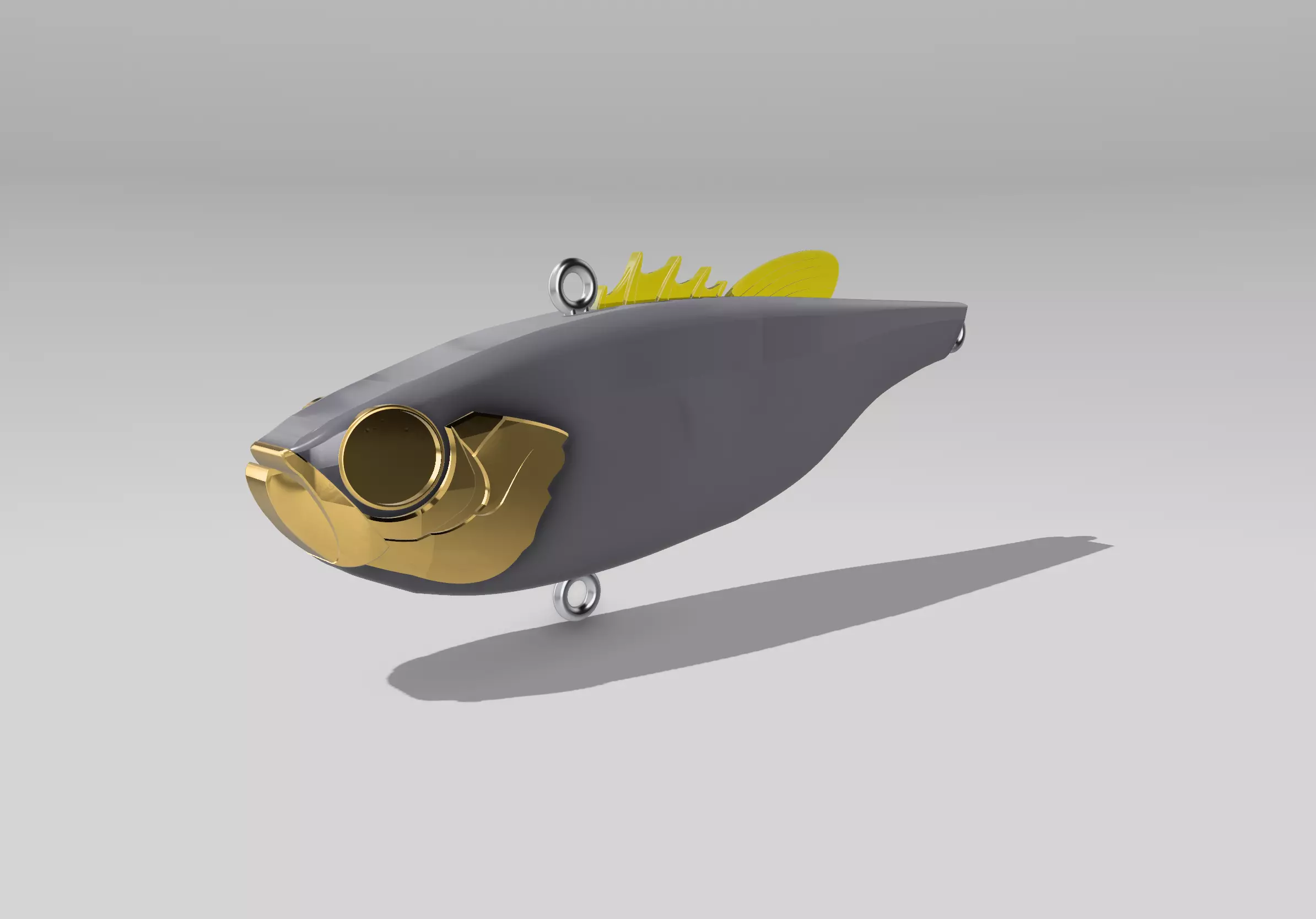 3D Vibration lure 3D print model_0