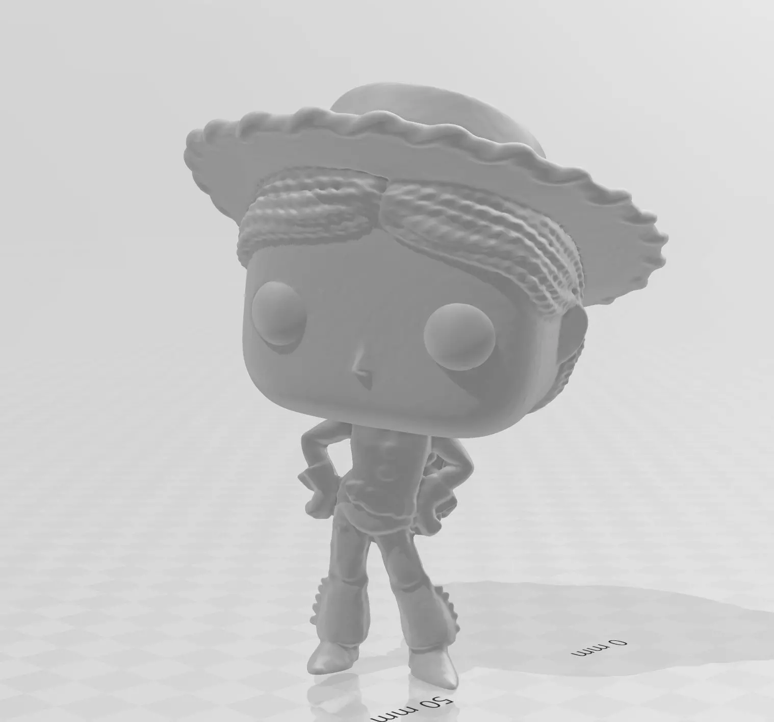 Jessie Funko  3D model_0