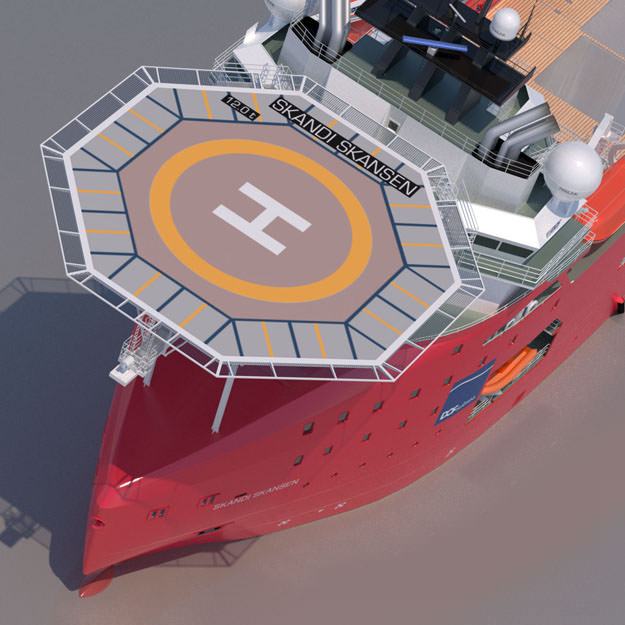 Construction Anchor Handling Vessel SKANDI SKANSEN 3D model_13