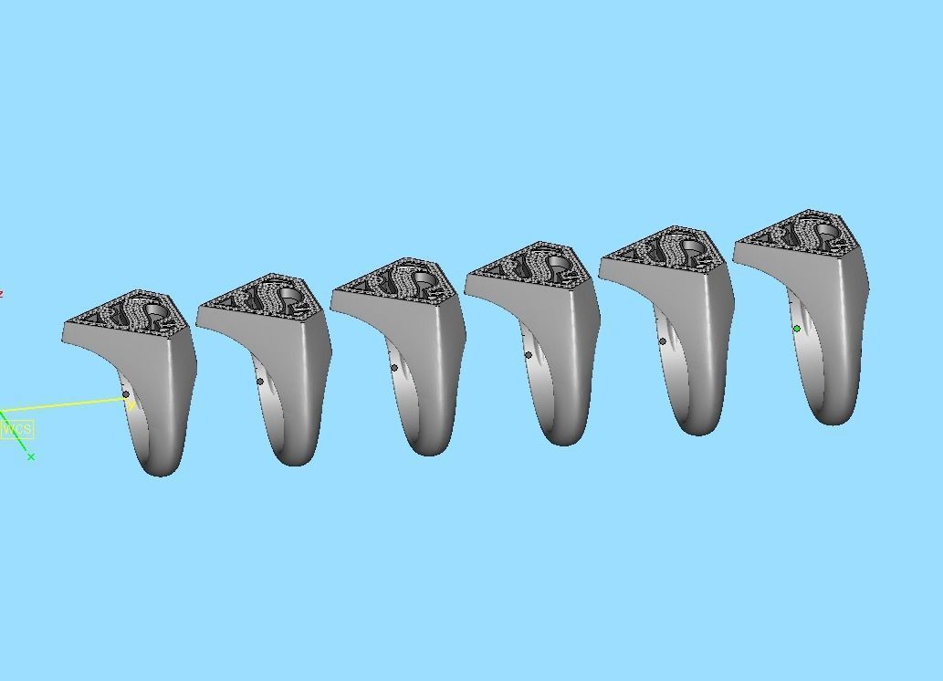 Superman Diamond Signet Ring 3dprint model 8-13US sizes 3D print model_15