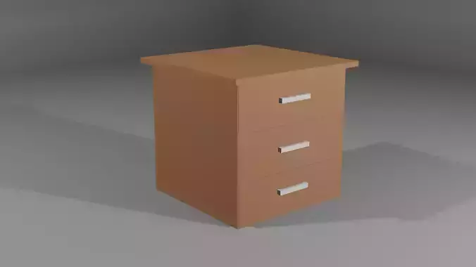 furniture three drawer file cabinet