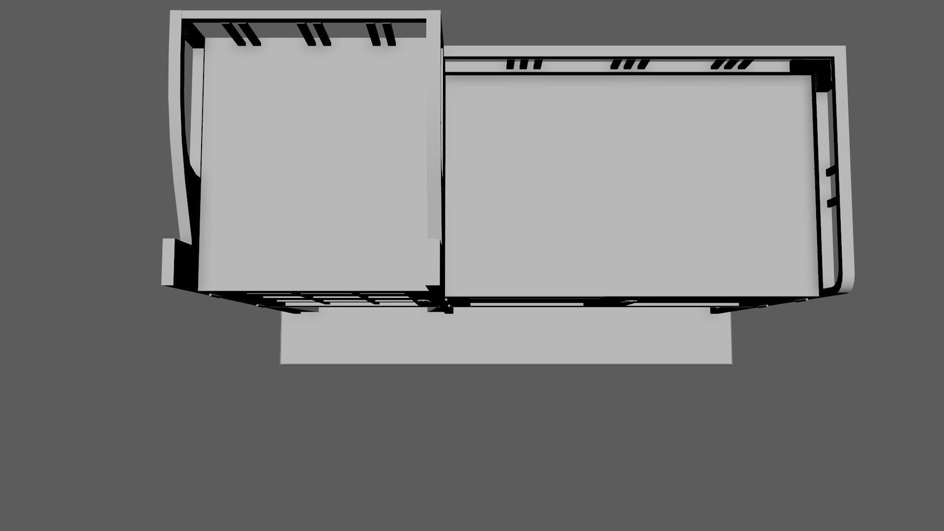 Art Nouveau Oak Buffet 1902 Netherlands PBR 4k Texture Desk Low-poly 3D model_19