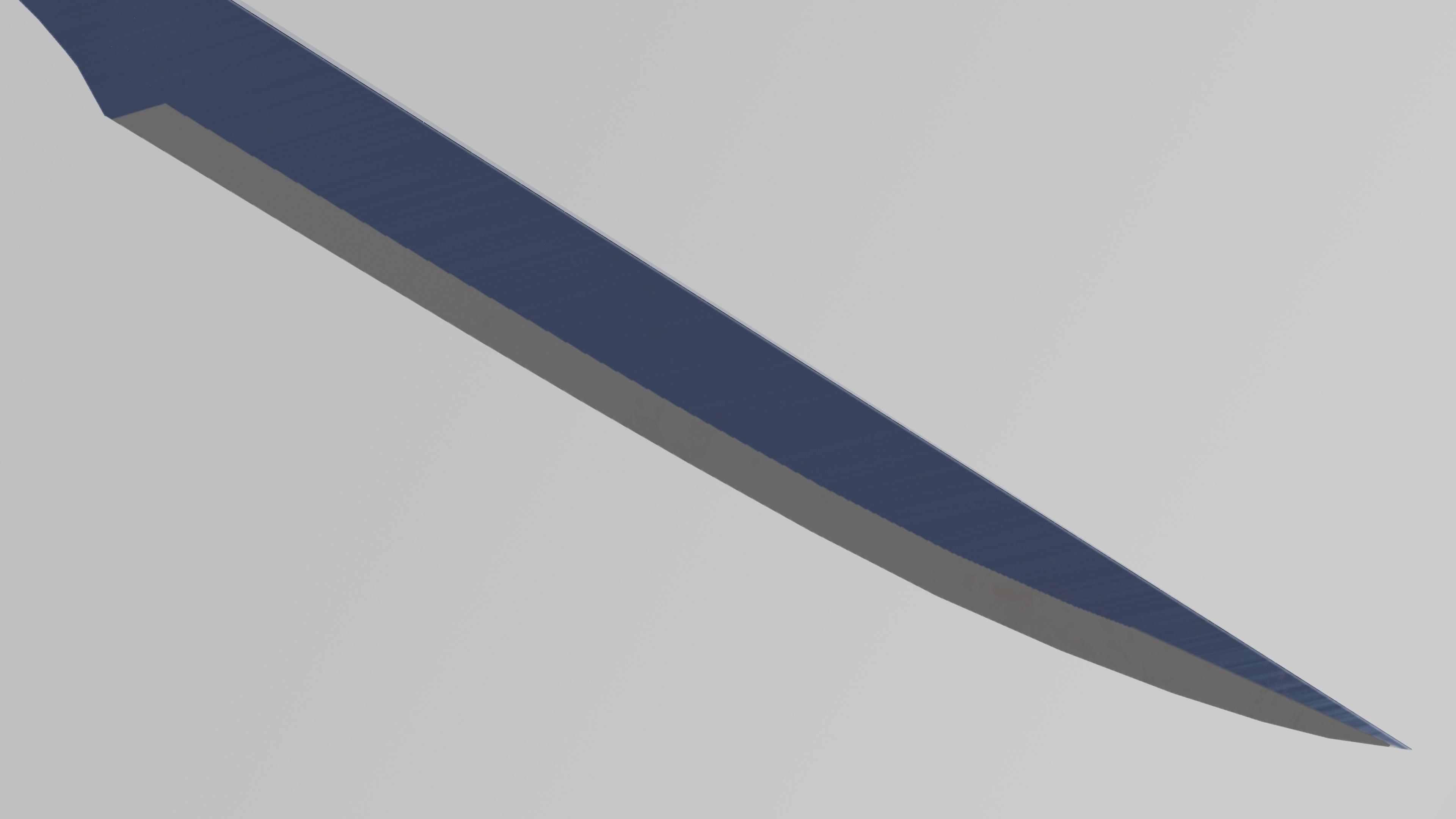 OB 00 10 vampire hunter knife Low-poly 3D model_4