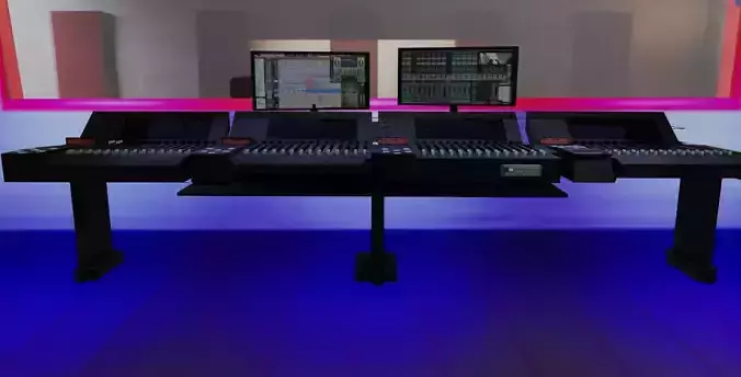 Mixing Board for Recording Studio